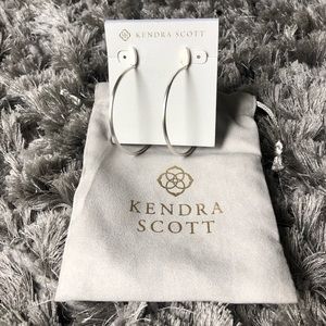 Kendra Scott Silver Hoop Earrings